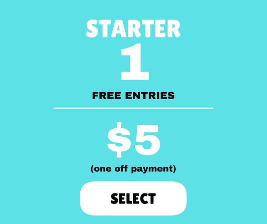 STARTER PACKAGE - 1 FREE ENTRY
