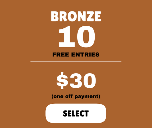 BRONZE PACKAGE - 10 FREE ENTRIES