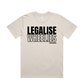 Legalise Wheelies Tee - 25 FREE ENTRIES